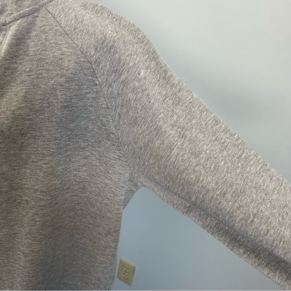 Gray Long Button-Up Robe - Picture 5 of 17